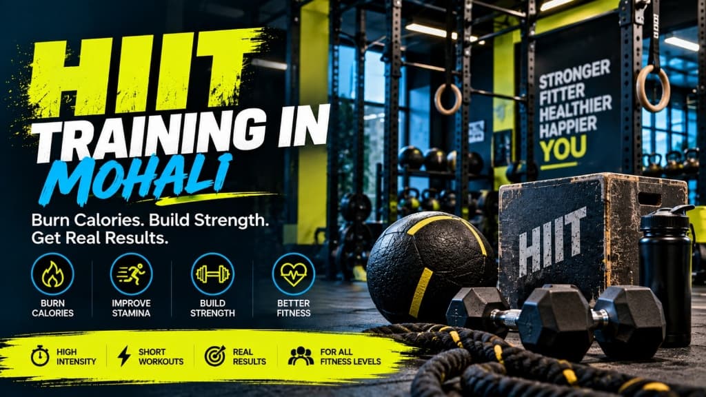 HIIT Training in Mohali: Benefits, Beginner Workouts and Fitness Tips