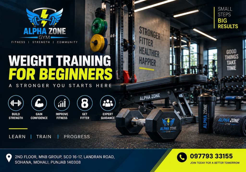 Weight Training for Beginners in Mohali: Complete Guide to Getting Started